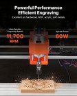 Vevor Cnc Router Machine 60w 3-axis Wood Engraving Machine For Wood Cutting