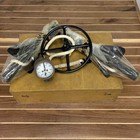 Boxed Two-toned Cassens   Plath Vintage Ship Logge
