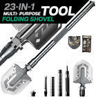 Survival Folding Shovel Axe Set Tactical Hatchet Spade Camping Hunting Tools Us