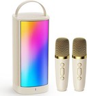Jyx Karaoke Machine With 2 Wireless Microphones Xmas Home Speaker Camping Audio