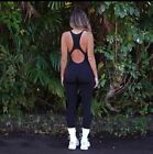 Yoga Jumpsuit Fitness Sport Gym Playsuit Yoga Catsuit Pilates Padded Bodysuit