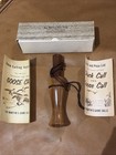 Vintage Ken Martin Horse Shoe Lake Model Lemont  Il Goose Call   Papers   Box