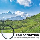 77mm Uv Protection Filter For Camera Lens  Ultra Slim With Hd Optical Glass     