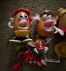 Hasbro Playskool Mr  And Mrs  Potato Head Figures And Parts Toy Lot