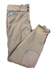 Smartpak Piper Evolution High-rise Breeches 32r Knee Patch Tan Electric Blue