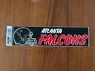 5 Nos Vintage 1990 Atlanta Falcons Trench Bumper Stickers 12    Decal Nfl Football