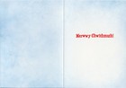Dog Tongue Stuck On Pole Funny  Humorous Christmas Card - Avanti Greeting Card