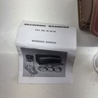 Vintage Bausch   Lomb Measuring Magnifier Loupe With Case Missing Lenses