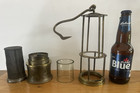 Antique Original German Miner s Safety Lamp Brass Early 1900 Wilhelm Seippel Nr