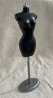 Barbie Size Black Doll Dress Form Mannequin Clothes Display Model Stand Holder