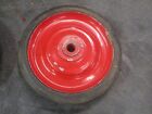 4 Nos Vintage Hard Rubber Tire Wheels Toy Truck Car Wagon Pedal Car 4-3 4  Usa