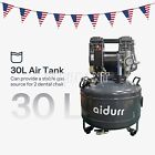 30l 50l Dental Silent Oil-free Dental Air Compressor Portable Medical Pump Us