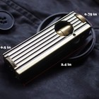 Antique Vintage Lighter reusable Windproof Trench Lighter pure Copper Cool Light