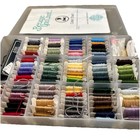 Floss Lot Large Oval Wood Embroidery Hoop 17    X 26  Plus 3 Smaller   Rings