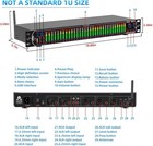 31-band Digital Equalizer noise Reduction Rack Mount Audio Spectrum Analyzer