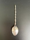 Antique Italian 800 Silver Ornate Demitasse Spoon 4     Teaspoon