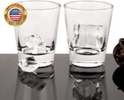 Heavy Base Shot Glasses  1 5 Oz Sets Of Clear Shot Glass  2 Pack   Measuring Cup