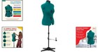 Customizable Female Dress Form For Sewing - Sizes 12-18 With 360 Hem Guide