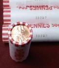 2025 P   D Shield Lincoln Cent 50 Coin Rolls 2 Rolls Sealed Bu  Red Unc Obw