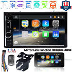Car Stereo Bluetooth Sd Radio 2 Din Cd Dvd Player Mirror Link For Gps Navigation
