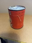 Antique Vintage Folgers Coffee Tin Can Advertising Puzzle Sealed