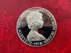 1978 British Virgin Islands 50 Cent Proof Coin-ex  Mint Set-unc