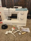 Husqvarna Viking Emerald 118 Sewing Machine W  Case   Pedal