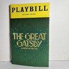 The Great Gatsby Broadway Theatre September 2025 Playbill