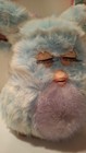 Tiger Electronics Furby Blue Purple Electronic Interactive Plush Toy 2005 Hasbro
