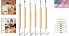 6 Pack Professional Clay Tools Kit - Perfect For Sculpting And Pottery Art
