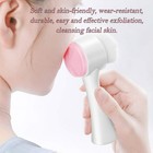 2-in-1 Soft Silicone   Bristle Facial Cleansing Brush     Manual