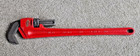 Ridgid Tools No  25 Pipe Wrench  1  To 2  Hex Nut Usa Made New Nos
