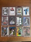 12 Card Mlb Auto Relic Lot Chipper Jones Ohtani Elly De La Cruz Gunnar Rc