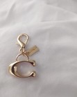 Coach Stamped Keychain Or Decorative Purse Accessory
