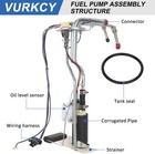 Electric Fuel Pump Assembly Compatible With C1500  C2500  C3500  K1500  K2500 