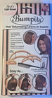 Bumpits Hair Volumizing Leave-in 3 Inserts Comb With Styling Guide Light Brown