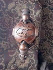   Wooden Scuplture congo  Xlarge  divination Bowl 