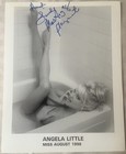 Angela Little Signed Promo Photo Playboy Playmate Miss August 1998
