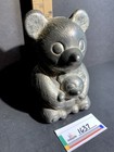 Leonard Silverpate Bear Coin Piggy Bank Vintage