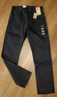 New  Men s Levi s 501 Regular Original Fit Black 100  Cotton Jeans 30 X 32 Nwt 