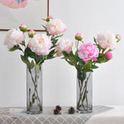 67cm 2-piece Luxurious Peony Artificial Flower Peony Silk Flower Nordic Home Dec