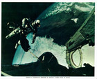 Vintage Gemini 4 Nasa Lithographs Of Ed White s Space Walk  Lot Of 2