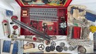 Vtg 1938 A c  Gilbert  8 1 2 Erector Set Ferris Wheel-red Metal Case-manual  Usa