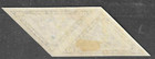 Liberia 1910  3c Inland Overprint On 10c Official Triangle  Imperf Pair  o70