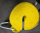 Keeper 04926 30-ft 5 000-lb Winch Strap W  Flat Hook 15 000-lb Break Strength