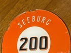 Seeburg Vintage Kd200 Select-o-matic Cabinet Side Dish Glass Kd-200 Jukebox