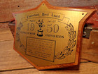 Vintage Rare 1950  500 Top Model Plane Builders Merit Award Plymouth Motor Corp 