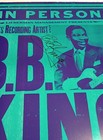Bb King Blues Legend Signed 13 5 X 22 5 Tour Poster   Photo Proof Of Signature 