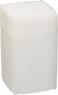  5  Coinsafe Brand Square White Plastic  silver Eagle  Size Coin Storage Tube