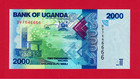 2000 2 000 Sillings 2021 Uganda Unc Note -  pick-50f  - Last Issue In The Serie